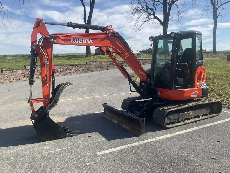 2019 Kubota U55-4 Mini Excavator