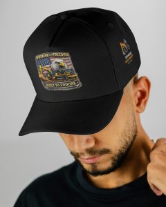 “Built to Endure” Branded Cap Black